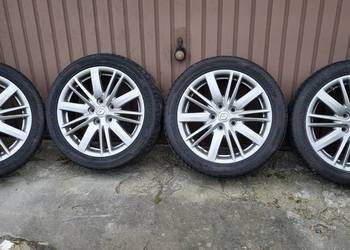 Koła letnie felgi aluminiowe Megane 3 GT Scenic III 225/55/17 5x114.3