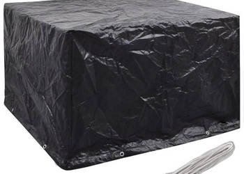 Pokrowce na meble ogrodowe 2 szt. 8 oczek 135x135x90 cm WM-279127