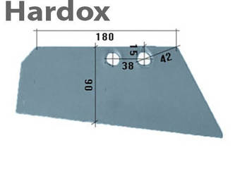 Lemiesz 300hektarów HARDOX 50602/P części do pługa FROST