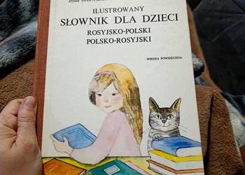 książka pt. "Ilustrowany słownik dla dzieci rosyjsko-polski, polsko-rosyjsk