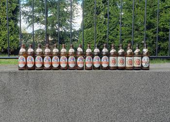 Butelki po piwie Żywiec, Okocim, EB