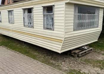 Domek holenderski angielski przyczepa stacjonarna kempingowa carawan