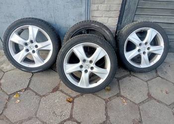 Koła alufelgi 17 cali 5x114,3 Honda Accord Civic opony zimowe 225/45/17