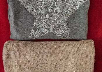 Swetry Świąteczne z Cekinami 38/40 2 Sztuki!