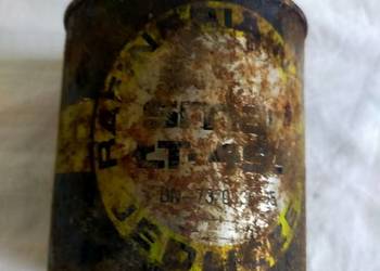 Puszka po smarze PRL