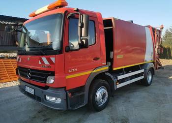 Mercedes-Benz Atego 1218 Śmieciarka Euro 5 Kiper wywrotka Rama