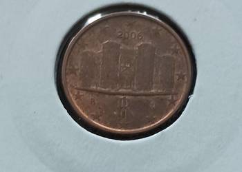 1 Eurocent Włochy 2006 r