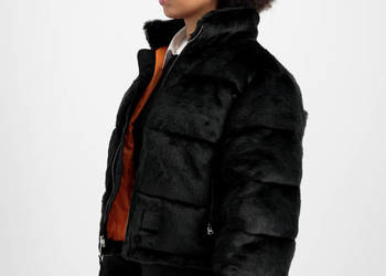 Alpha Industries Kurtka z futra Puffer 148002 czarna