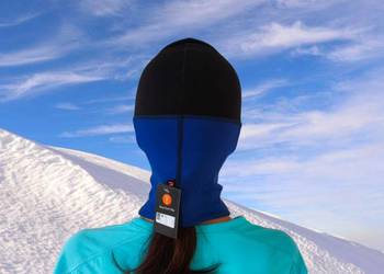 Kominiarka narciarska termoaktywna z jonami srebra POD KASK -60% ceny