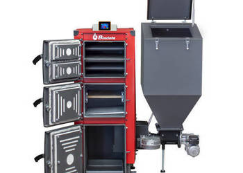 Piec, kocioł CO Uniwersal plus 15kW na ekogroszek+pellet 5 KLASA