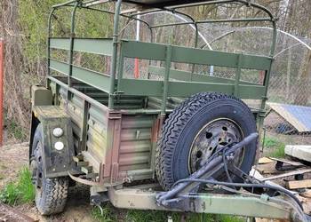 Przyczepka wojskowa, star ził gaz