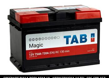 Akumulator 75Ah 720A TAB MAGIC