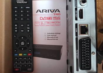 dekoder tuner dvbt2 Ariva T40