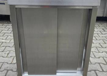 Zlew 2 Komorowy z Szafką - Drzwi Suwane 65/60/85 cm M.1302 N