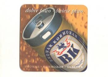 Kormoran - podstawka do piwa. Nr. 2.