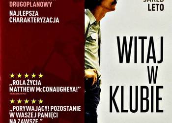 WITAJ W KLUBIE    MATTHEW McCONAUGHEY   ( DVD + KS )