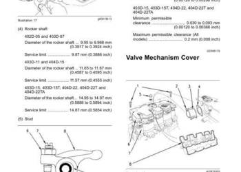 Perkins 402D 403D 404D instrukcja naprawy PL