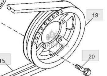 John Deere 9780CTS 9780HM 9780 CTS Koło Prowadzące H166138