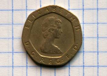 20 PENSÓW ( TWENTY PENCE ) 1982 ROK - WIELKA BRYTANIA