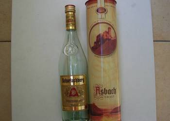 Brandy Asbach Uralt 0,7 - met.puszka ozdobna po alkoholu