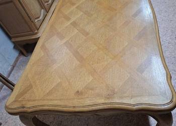 Duży stół ludwikowski z Francji