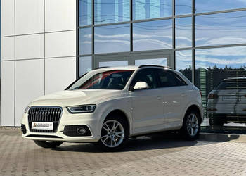 Audi Q3 S-LINE! LED Bixenon Skóra Grzane Fotele Navi Tempomat Hak GWARANCJ…