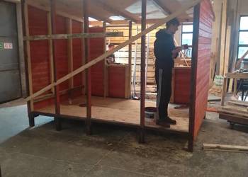 Domek narzędziowy - konstrukcja