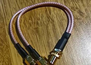 Złącze SMA żeńskie/2xSMA męskie CB radio rozdzielacz