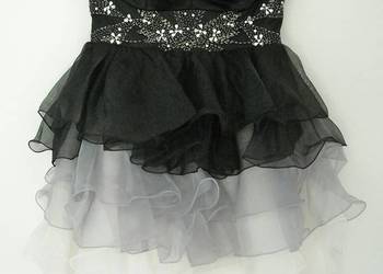 sukienka lipsy vip falbany 10 s m