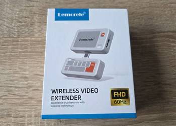 Bezprzewodowe HDMI wireless Lemorele 5GHz 50m USB Type-C 1080p