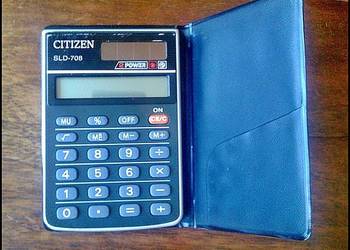 Kalkulator CITIZEN SLD-708 mały podręczny etui Okazja!
