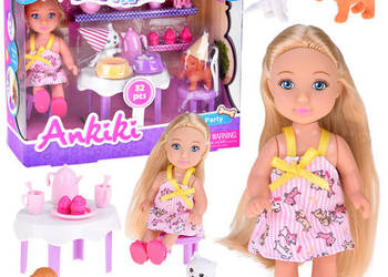 Ankiki lalka urodzinowa PET PARTY - przyjęcie dla zwierząt 32ele ZA5757