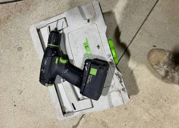 Wiertarko-wkrętarka T 18+3, zestaw + akumulator FESTOOL