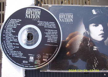 $PLYTA Pop CD ;JANET JACKSON--RHYTM NATION `1814 .