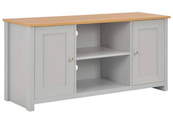Szafka pod TV szara 120 x 39 x 58 cm WM-283740