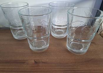 4x szklanka Bacardi biała przezroczysta