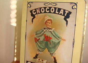 Chocolat Suchard blaszane pudełko