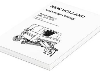 Instrukcja Obsługi NH New Holland 640 650 660  prasa