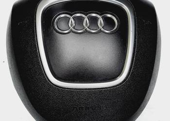 Audi A6 C6 A4 B7 A8 D3 Q7 poduszka powietrzna w kierownicę czarna 4F0880201
