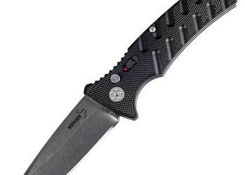Nóż sprężynowy Boker Plus Strike Spearpoint Black (01BO400)