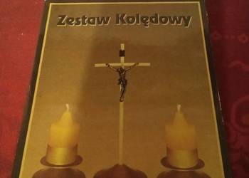 Zestaw kolędowy złoty. Vintage