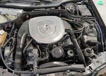 Mercedes 126 sec 500 wersja europejska 260 koni na ostrych walkach