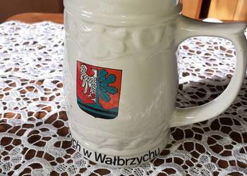 Kolekcjonerski kufel do piwa Tułowice 1985