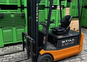 Elektryczny wózek widłowy STILL R 20-15 Maszt Triplex Udźwig 1500 kg