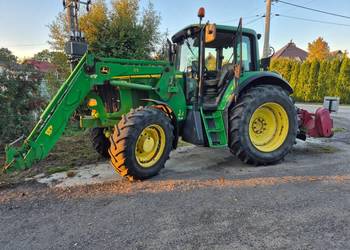 John Deere 6820 z ładowaczem, pneumatyka, 6920