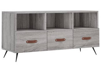 Szafka pod telewizor szary dąb sonoma 102x36x50 cm WM-829010