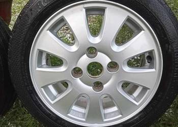 FELGI ALUMINIOWE 15" + OPONY MITSUBISHI Honda Suzuki