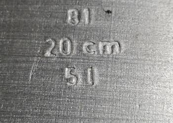 Garnki aluminiowe PRL 5,10,30l