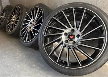 19 cali Audi A5 A4 b9 b8 felgi koła konplet z oponami 5x112 ET30 8.5J vosse