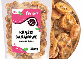 fivio Krążki bananowe 250 g